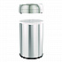 Open Top Trash Can, 13 gal, Plastic/Stainless Steel, Silver (HLS13STR)