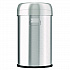 Open Top Trash Can, 13 gal, Plastic/Stainless Steel, Silver (HLS13STR)