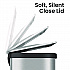 Step Pedal Trash Can with AirStep Technology, 18 gal, Stainless Steel, Silver (HLS18SS)