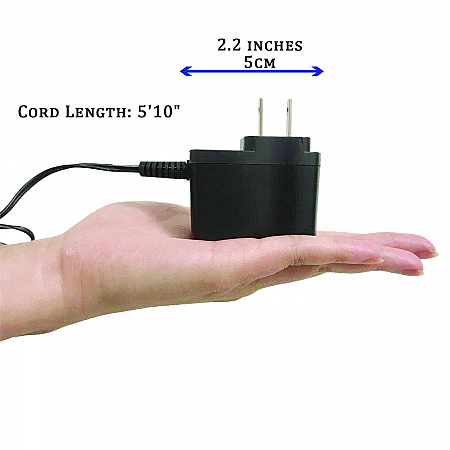 AC Adapter for Sensor Trash Cans, 2.3