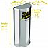 Side-Entry Trash Can with Wall Mount, 9 gal, Stainless Steel, Silver (HLSC01G09A)