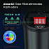 Sensor Trash Can, 8 gal, Plastic/Stainless Steel, Black (HLS08RB)