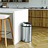 Sensor Trash Can, 8 gal, Plastic/Stainless Steel, Silver (HLS08RCB)