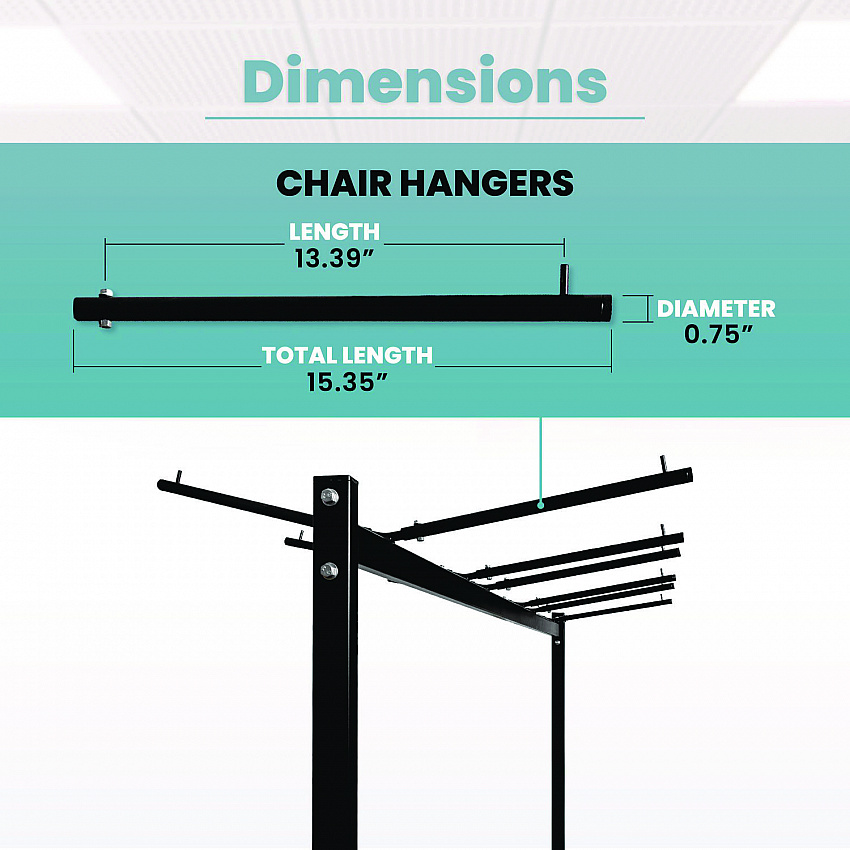 Folding Chair and Table Combo Cart, Metal, 600 lb Capacity, 33.7 x 65 x 67, Black (I69001)