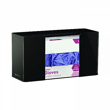 Acrylic Glove Dispenser, Single Box Capacity, 10.2 x 3.5 x 5.3, Black (I90201BLK)
