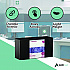 Acrylic Glove Dispenser, Single Box Capacity, 10.2 x 3.5 x 5.3, Black (I90201BLK)