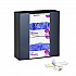 Acrylic Glove Dispenser, Double Box Capacity, 10.2 x 3.5 x 10.8, Black (I90202BLK)