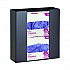 Acrylic Glove Dispenser, Double Box Capacity, 10.2 x 3.5 x 10.8, Black (I90202BLK)