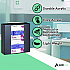 Acrylic Glove Dispenser, Double Box Capacity, 10.2 x 3.5 x 10.8, Black (I90202BLK)