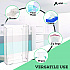 Acrylic Glove Dispenser, Triple Box Capacity, 10.2 x 3.5 x 16.1, Clear (I90203)