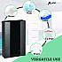 Acrylic Glove Dispenser, Triple Box Capacity, 10.2 x 3.5 x 16.1, Black (I90203BLK)