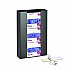 Acrylic Glove Dispenser, Triple Box Capacity, 10.2 x 3.5 x 16.1, Black (I90203BLK)