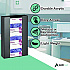 Acrylic Glove Dispenser, Triple Box Capacity, 10.2 x 3.5 x 16.1, Black (I90203BLK)