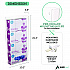 Acrylic Glove Dispenser, Quad Box Capacity, 10.2 x 3.5 x 21.1, Clear (I90204)