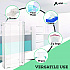 Acrylic Glove Dispenser, Quad Box Capacity, 10.2 x 3.5 x 21.1, Clear (I90204)