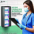 Acrylic Glove Dispenser, Quad Box Capacity, 10.2 x 3.5 x 21.1, Black (I90204BLK)