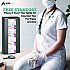Acrylic Glove Dispenser, Quad Box Capacity, 10.2 x 3.5 x 21.1, Black (I90204BLK)