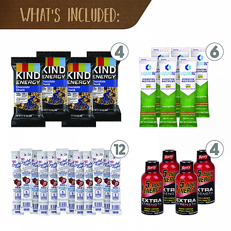 Energy Snack Box, 60 Assorted Snacks/Box (70000164)