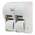 Compact Quad Vertical Four-Roll Coreless Tissue Dispenser, 12.06 x 8 x 14.44, White (56747A)