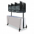 Folding Chair and Table Combo Cart, Metal, 600 lb Capacity, 33.7 x 65 x 67, Black (I69001)