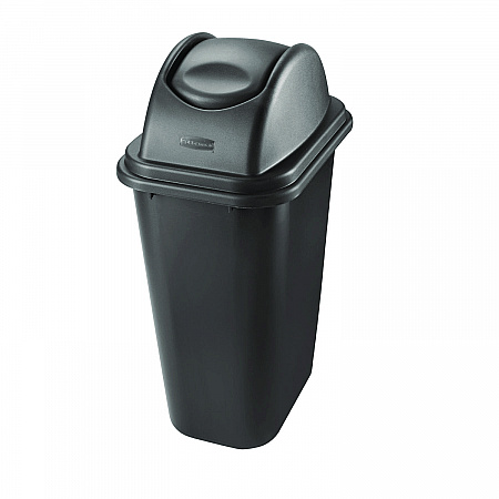 Rectangular Free-Swinging Plastic Lids, Black (306600BK)