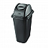 Rectangular Free-Swinging Plastic Lids, Black (306600BK)