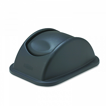 Rectangular Free-Swinging Plastic Lids, Black (306600BK)