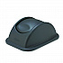 Rectangular Free-Swinging Plastic Lids, Black (306600BK)