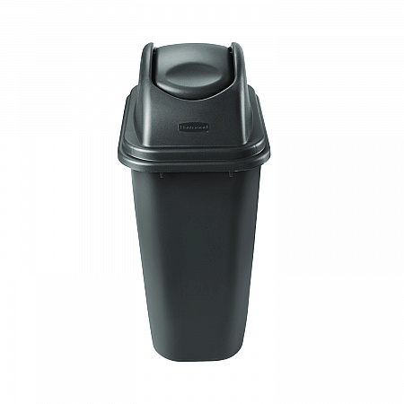 Rectangular Free-Swinging Plastic Lid, Black (306700BK)