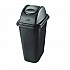 Rectangular Free-Swinging Plastic Lid, Black (306700BK)