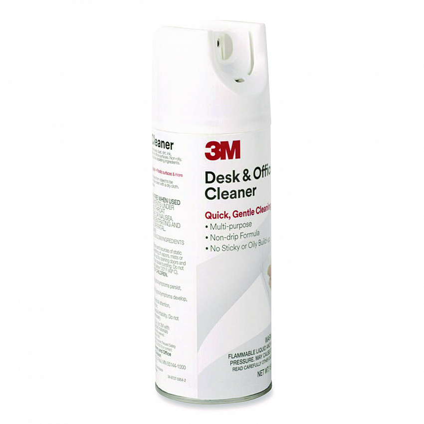 Desk and Office Spray Cleaner, Unscented, 15 oz Aerosol Spray, 12/Carton (573CT)