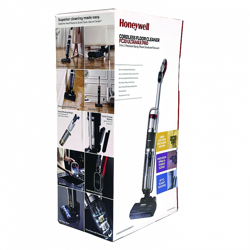 Ultamax Elite FC20 Cordless Floor Cleaner, 13.5" Cleaning Path, Graphite (HFC20UMPGE01)