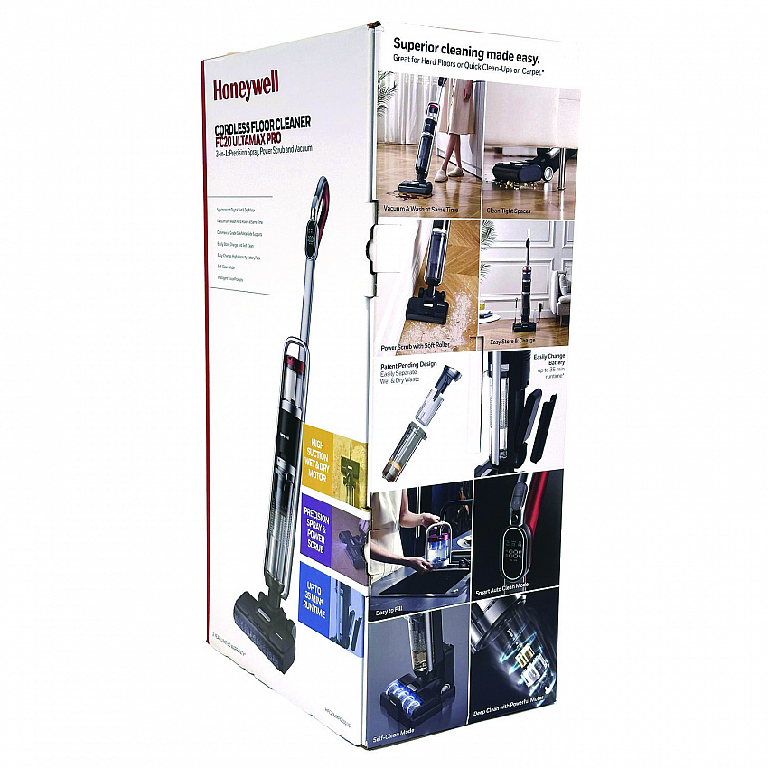 Ultamax Elite FC20 Cordless Floor Cleaner, 13.5" Cleaning Path, Graphite (HFC20UMPGE01)