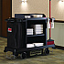 Standard Housekeeping Cart, Plastic, 1 Shelf, 24