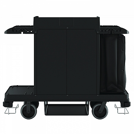 Standard Housekeeping Cart, Plastic, 1 Shelf, 24