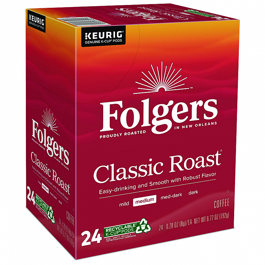 Gourmet Selections Classic Roast Coffee K-Cups, 96/Carton (6685CT)