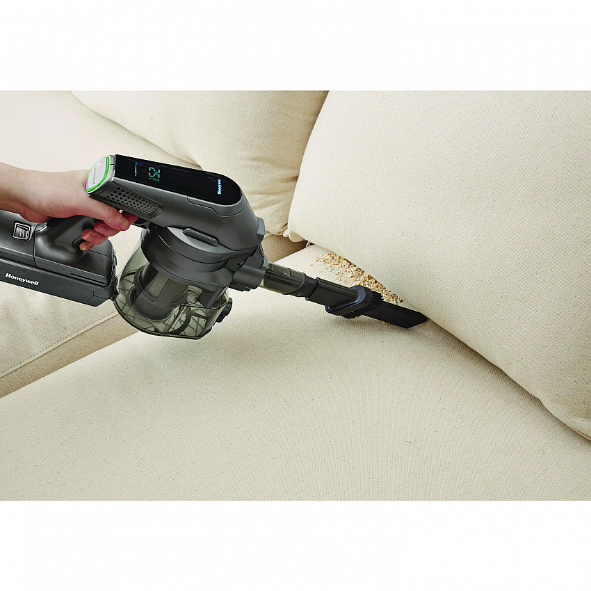Aeromax Pro VC16 Cordless Vacuum, 8.5" Cleaning Path, Dark Silver (HVC16AMPSG01)
