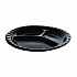 Placesetter Deluxe Laminated Foam Dinnerware, 3-Compartment Plate, 9