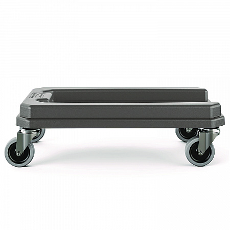 23 Gallon Resin Slim Trash Can Dolly, 11.88