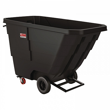 1 cu yd Light Duty Tilt Truck, 1,250 lb Capacity, Black (RMTTCD1003F1)