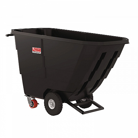 0.5 cu yd Light Duty Tilt Truck, 850 lb Capacity, Black (RMTTLD504F1D)