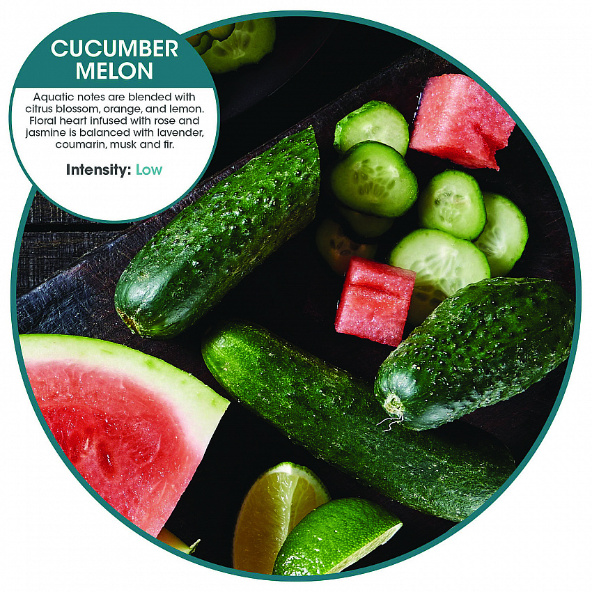 myfresh Refills, Cucumber Melon, 6 Refills (MYF36CMBX)