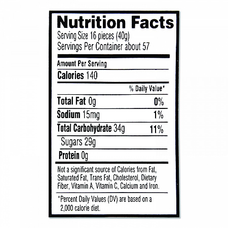 Variety Bag, Assorted Sour, 5 lb Bag (20900003)