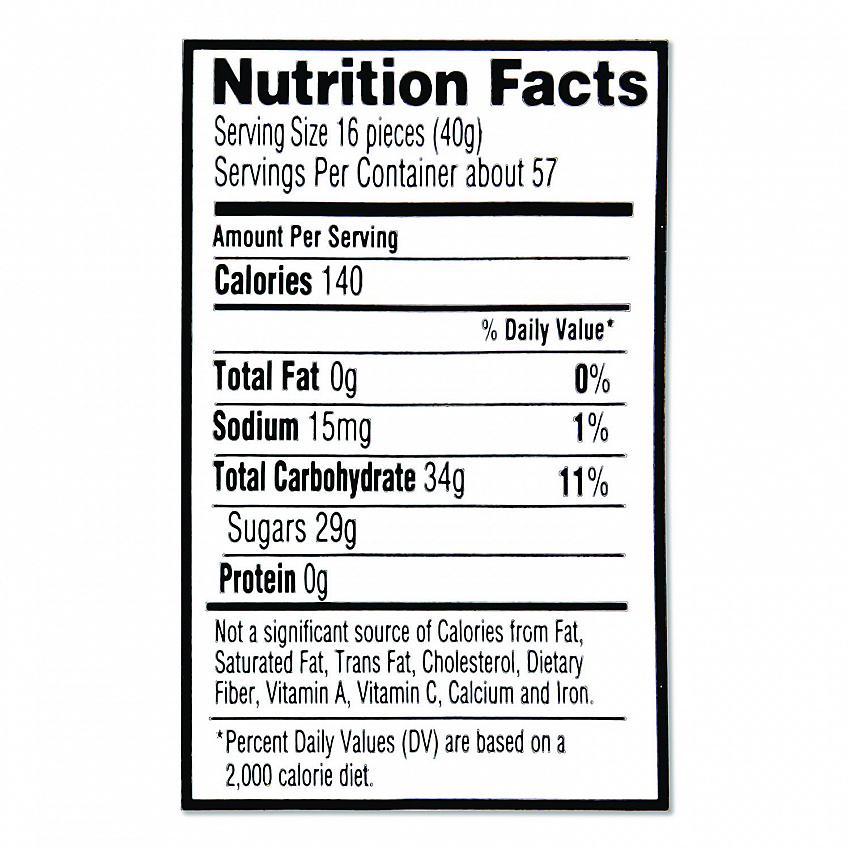 Variety Bag, Assorted Sour, 5 lb Bag (20900003)