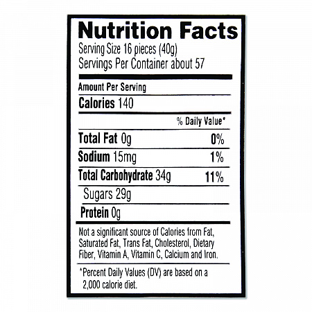 Variety Bag, Assorted Sour, 5 lb Bag (20900003)