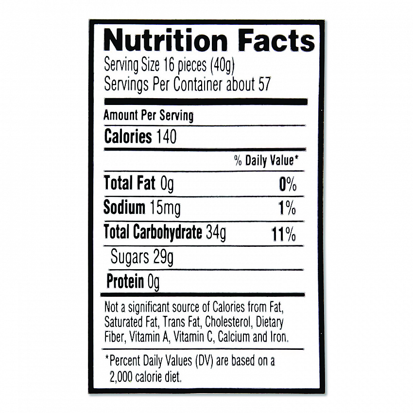 Variety Bag, Assorted Sour, 5 lb Bag (20900003)