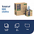 Low-Lint Cleaning Cloths, 1-Ply, 15 x 15, Blue, 240 Sheets, 4 Boxes/Carton (192483)