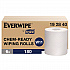 Chem-Ready Wiping Rolls, 1-Ply, 12 x 5.25, White, 180 Sheets, 6 Rolls/Carton (192840)