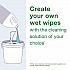 Chem-Ready Wiping Rolls, 1-Ply, 12 x 5.25, White, 180 Sheets, 6 Rolls/Carton (192840)