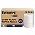 Everwipe by Tork Chem-Ready Wiping Rolls, 1-Ply, 12 x 12, White, 90 Sheets, 6 Rolls/Carton (192841)